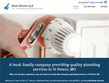 Tablet Screenshot of draindoctormo.com